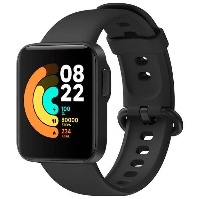 Akıllı Saat, Xiaomi Mi Watch Lite fitness takip cihazı GPS, siyah